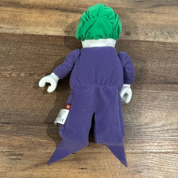 LEGO Batman Movie The Joker Plush Toy 13" 2017 Retired FLAWS - Picture 7 of 10
